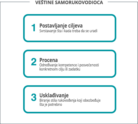 Situational self leadership skills diagram | Ken Blanchard